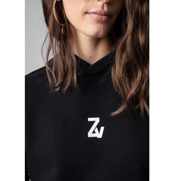 Zadig & Voltaire Spencer Photoprint Sweatshirt. - Picture 2 of 8